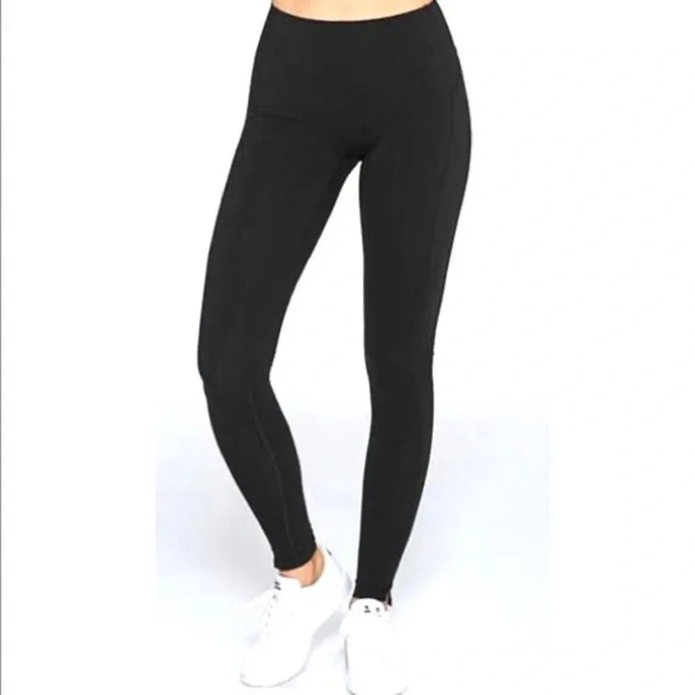 Spanx Everywear Split-hem Firm Control Leggings Medium - Picture 2 of 12